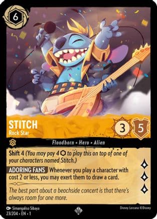 Stitch - Rock Star (23/204) [The First Chapter] Cold Foil