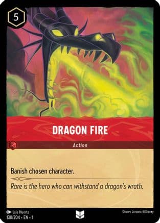 Dragon Fire (130/204) [The First Chapter] Cold Foil