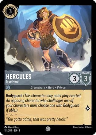 Hercules - True Hero (181/204) [The First Chapter] Cold Foil