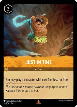 Just in Time (29/204) [The First Chapter] Cold Foil