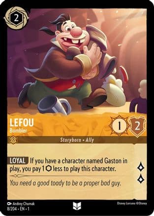 Lefou - Bumbler (8/204) [The First Chapter] Cold Foil
