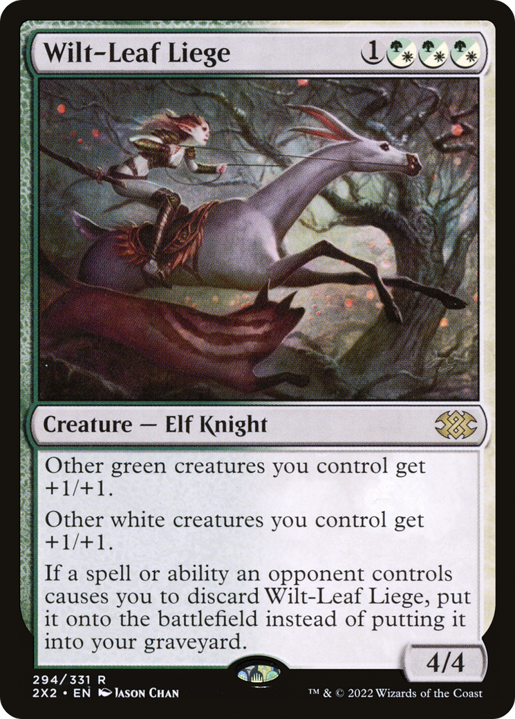 Wilt-Leaf Liege [Double Masters 2022] Foil
