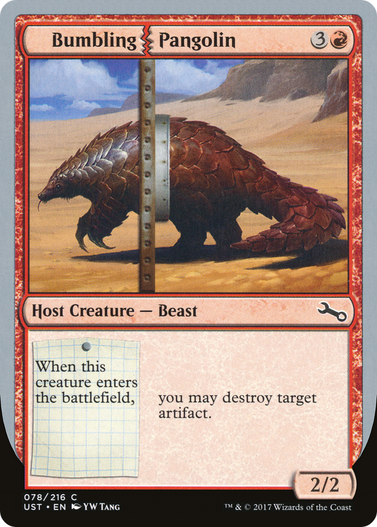 Bumbling Pangolin [Unstable] Foil