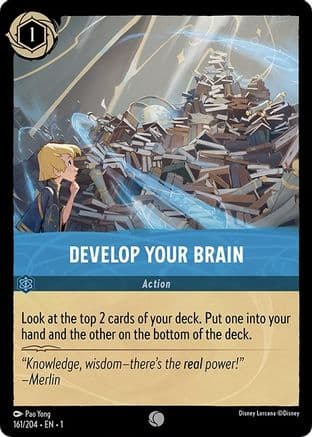 Develop Your Brain (161/204) [The First Chapter] Cold Foil