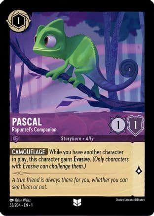 Pascal - Rapunzel's Companion (53/204) [The First Chapter] Cold Foil