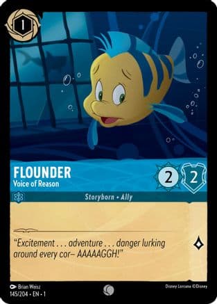Flounder - Voice of Reason (145/204) [The First Chapter] Cold Foil