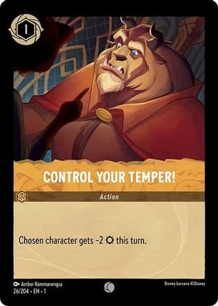 Control Your Temper! (26/204) [The First Chapter] Cold Foil