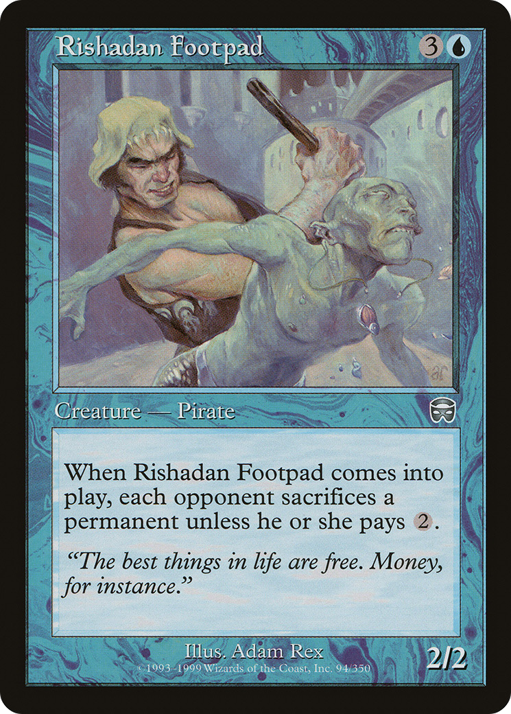 Rishadan Footpad [Mercadian Masques] Foil
