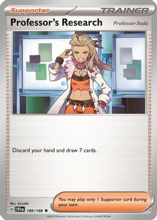 Professor's Research 189/198 - Deck Exclusives