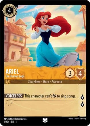 Ariel - On Human Legs (1/204) [The First Chapter] Cold Foil