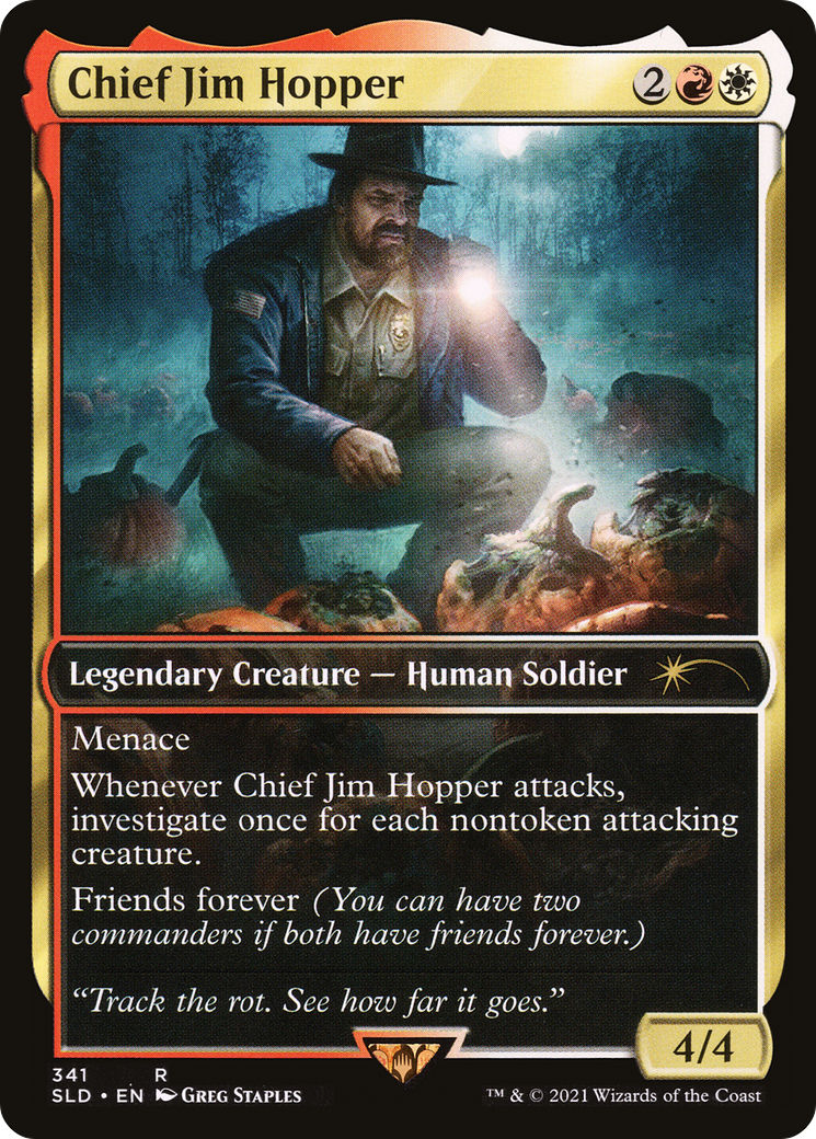 Chief Jim Hopper [Secret Lair Drop Series] Foil