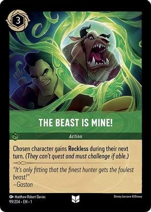The Beast is Mine! (99/204) [The First Chapter] Cold Foil