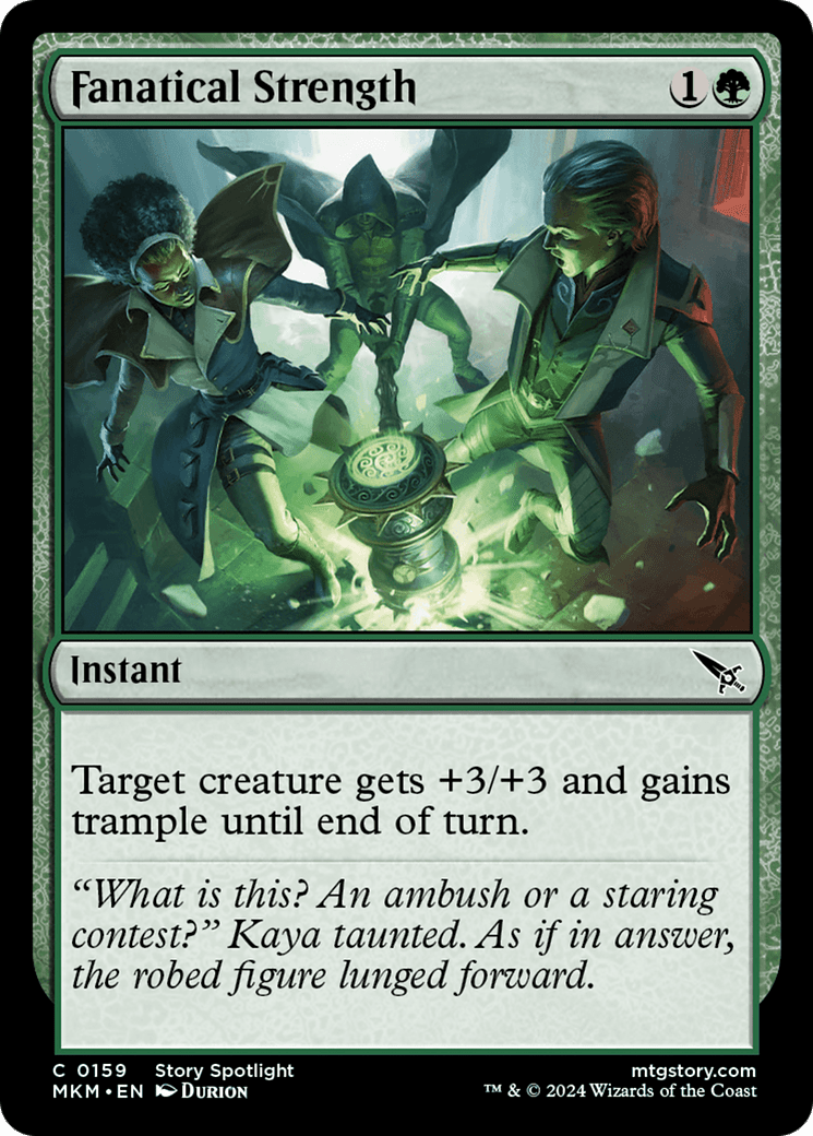 Fanatical Strength [Murders at Karlov Manor] Foil