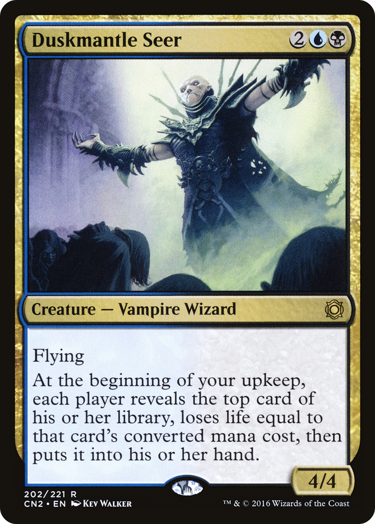 Duskmantle Seer [Conspiracy: Take the Crown] Foil