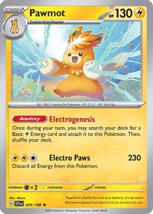 Pawmot 076/198 - Deck Exclusives
