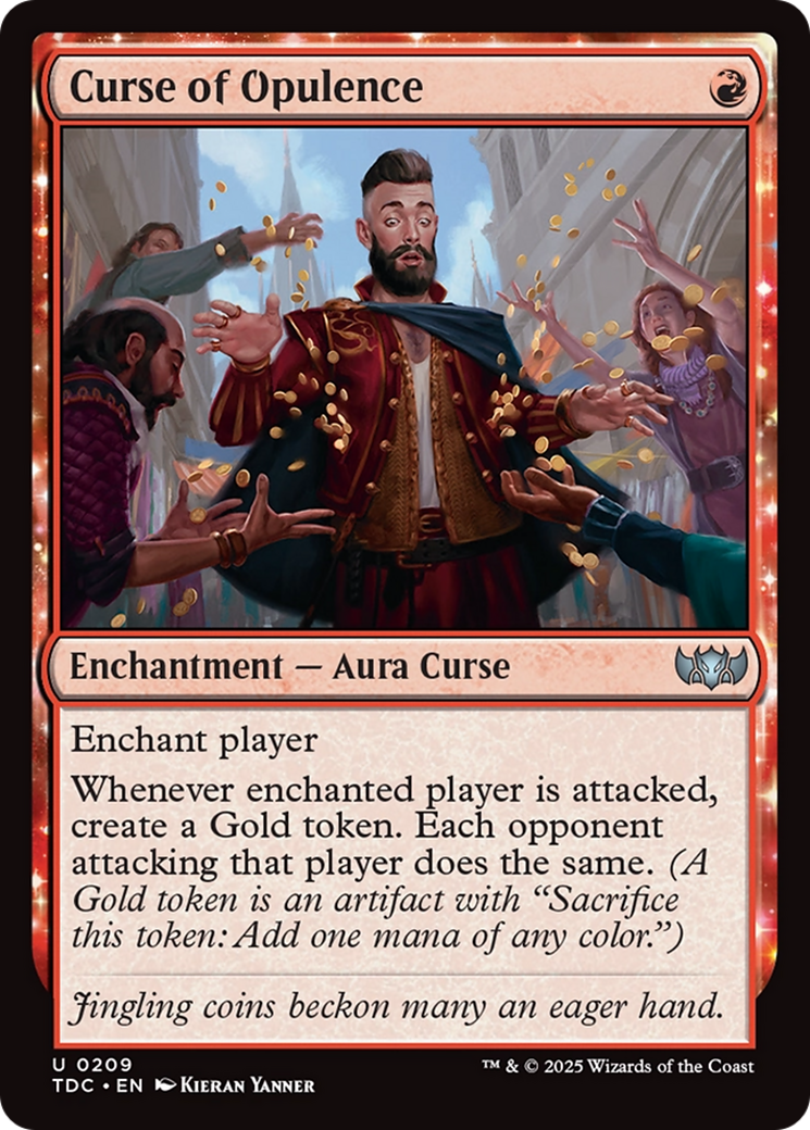 Curse of Opulence (209) [Commander: Tarkir: Dragonstorm]