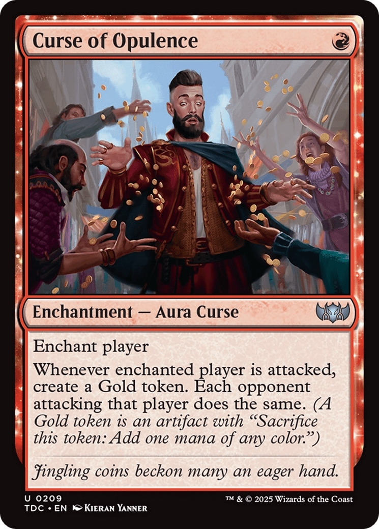Curse of Opulence (209) [Commander: Tarkir: Dragonstorm]