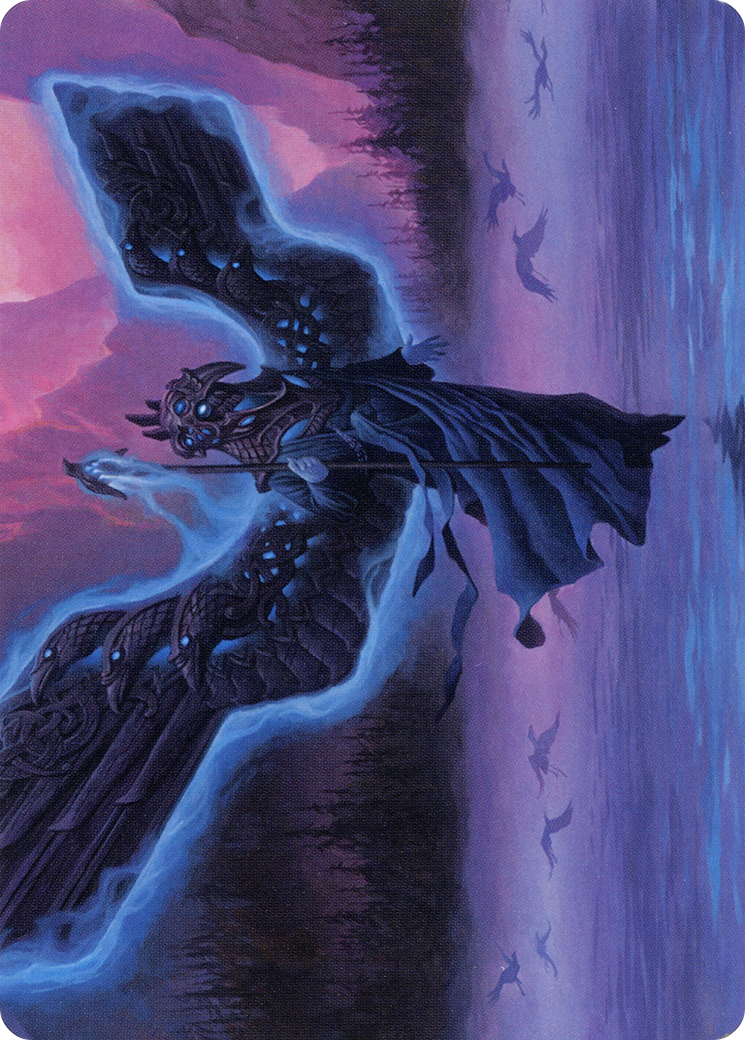 Mistwalker // Mistwalker (AKHM-018) - Kaldheim Art Series (Borderless)