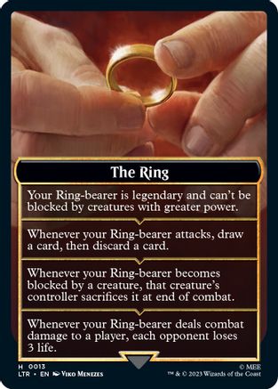 The Ring Helper Card |  (013) [The Lord of the Rings: Tales of Middle-earth]