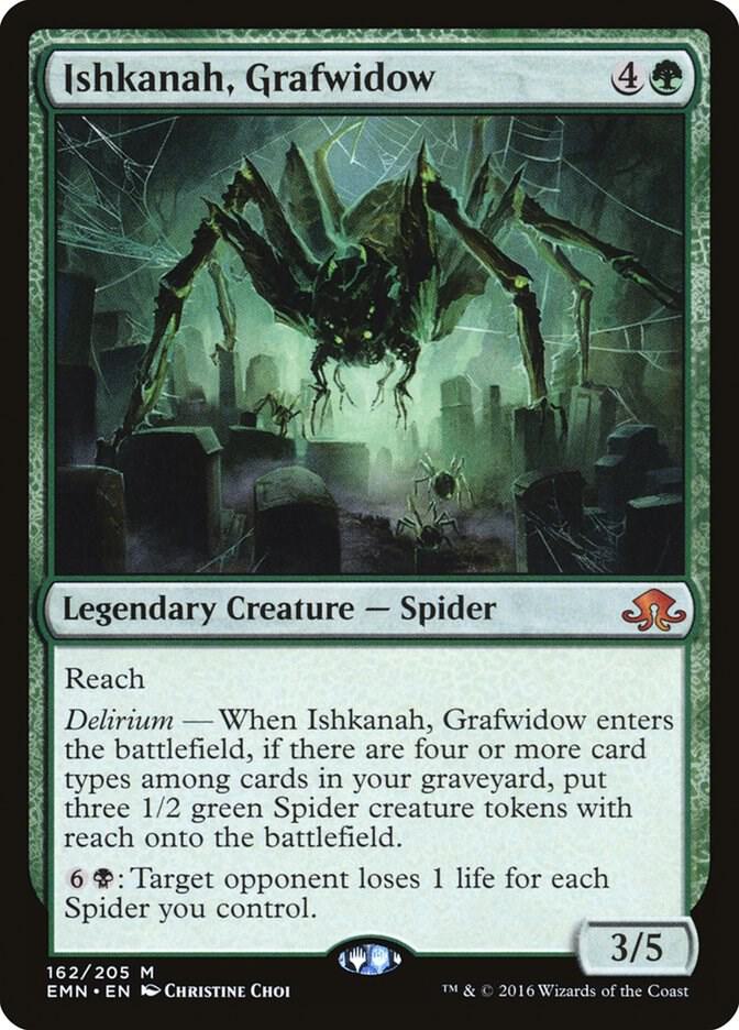 Ishkanah, Grafwidow 162/205 (Eldritch Moon) 