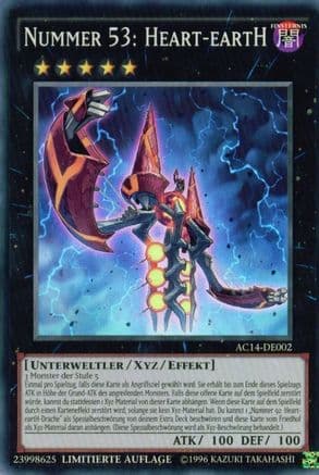 Number 53: Heart-eartH (German) - "Nummer 53: Heart-eartH" (AC14-DE002) - Advent Calendar 2014 (Adventskalender ZEXAL-Edition) Limited