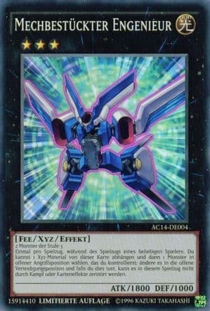 Mechquipped Angineer (German) - "Mechbestückter Engenieur" (AC14-DE004) - Advent Calendar 2014 (Adventskalender ZEXAL-Edition) Limited
