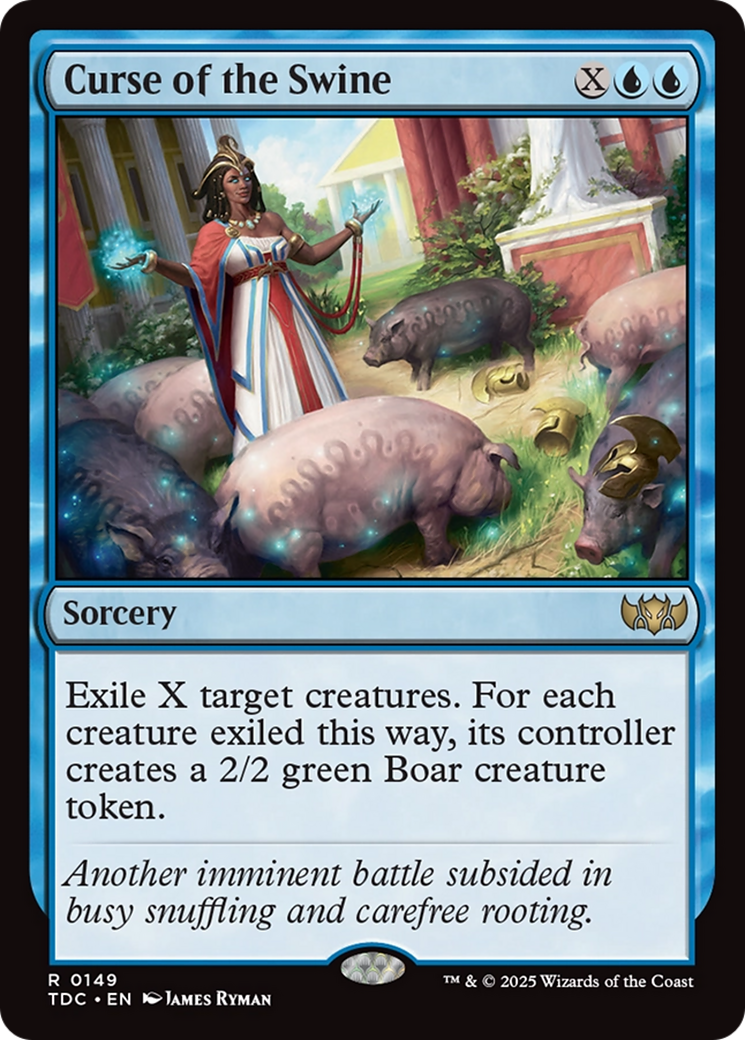 Curse of the Swine (149) [Commander: Tarkir: Dragonstorm]