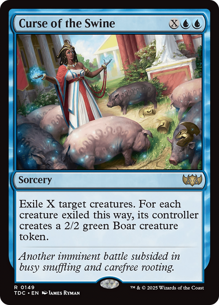 Curse of the Swine (149) [Commander: Tarkir: Dragonstorm]