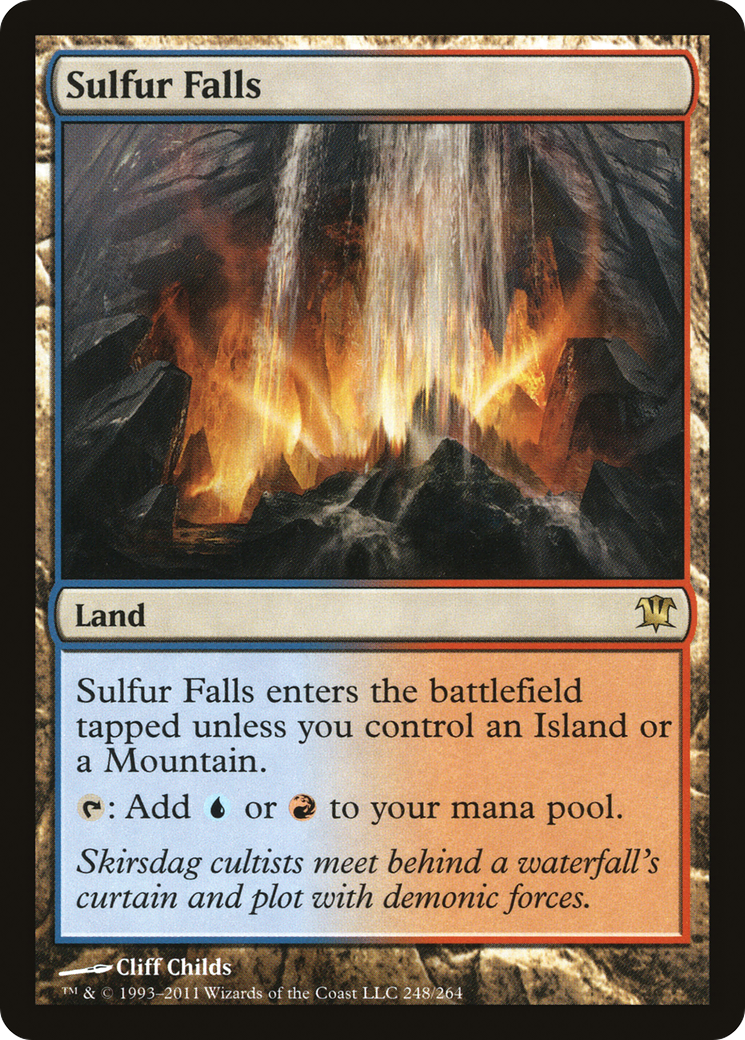 Sulfur Falls [Innistrad] Foil