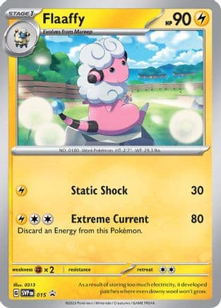 Flaaffy 015- SV Scarlet & Violet Promo Cards