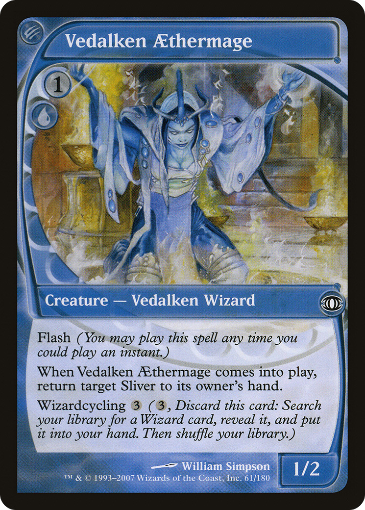 Vedalken Aethermage [Future Sight] Foil