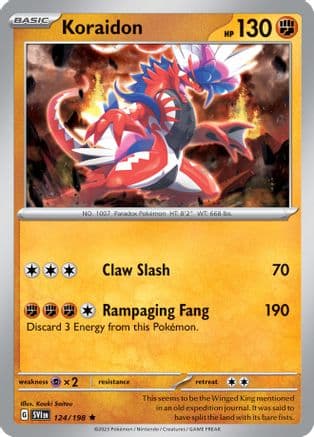 Koraidon 124/198 - Deck Exclusives