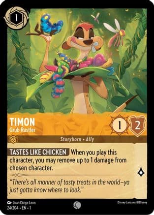 Timon - Grub Rustler (24/204) [The First Chapter] Cold Foil