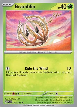 Bramblin 022/193 - SV02 Paldea Evolved