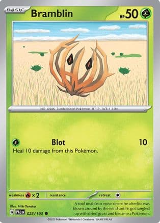 Bramblin 023/193 - SV02 Paldea Evolved Reverse Holofoil