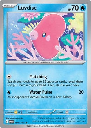 Luvdisc 047- SV02 Paldea Evolved