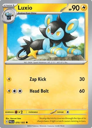 Luxio 070- SV02 Paldea Evolved