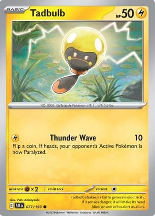 Tadbulb 077/193 - SV02 Paldea Evolved Reverse Holofoil