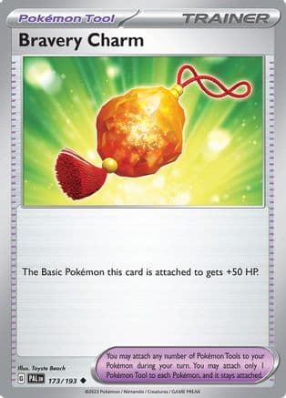 Bravery Charm 173- SV02 Paldea Evolved