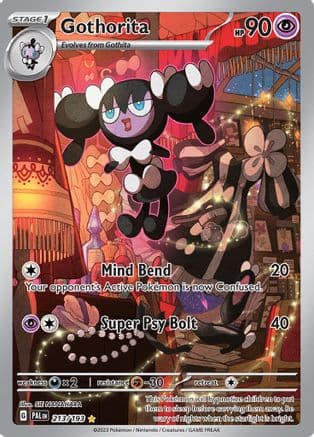 Gothorita 213/193  - Holofoil SV02 Paldea Evolved - Illustration Rare
