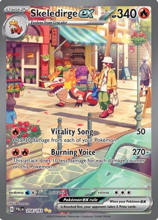 Skeledirge ex 258/193 - SV02 Paldea Evolved Holofoil