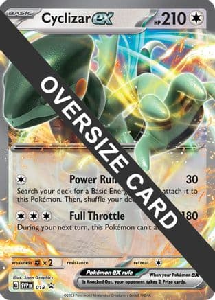 Cyclizar ex 18- Jumbo Cards Holofoil