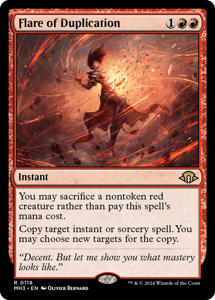 Flare of Duplication [Modern Horizons 3] Foil