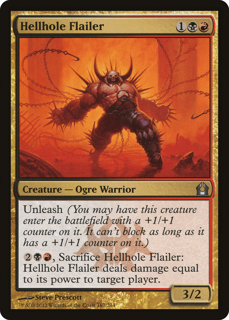 Hellhole Flailer [Return to Ravnica] Foil