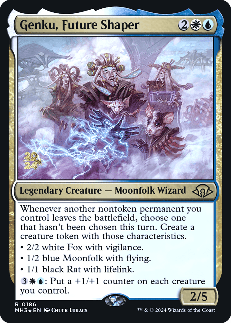 Genku, Future Shaper [Modern Horizons 3 Prerelease Promos]