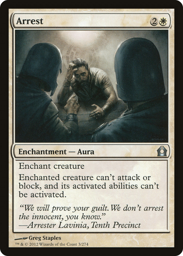 Arrest [Return to Ravnica] Foil