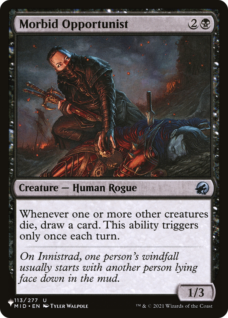Morbid Opportunist |  (MID-113) [The List]