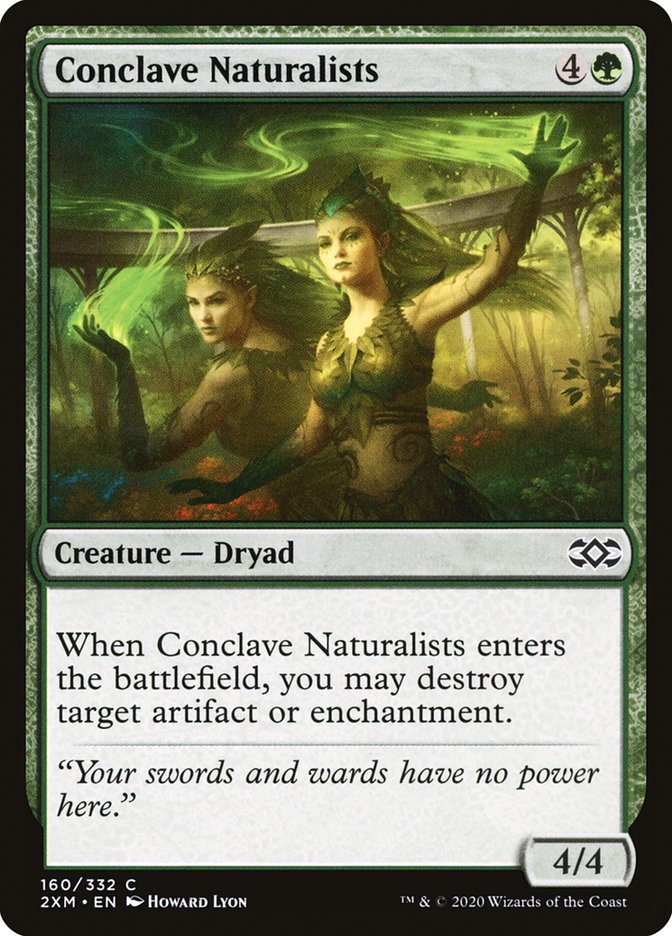 Conclave Naturalists 160/332 (Double Masters)  - Foil
