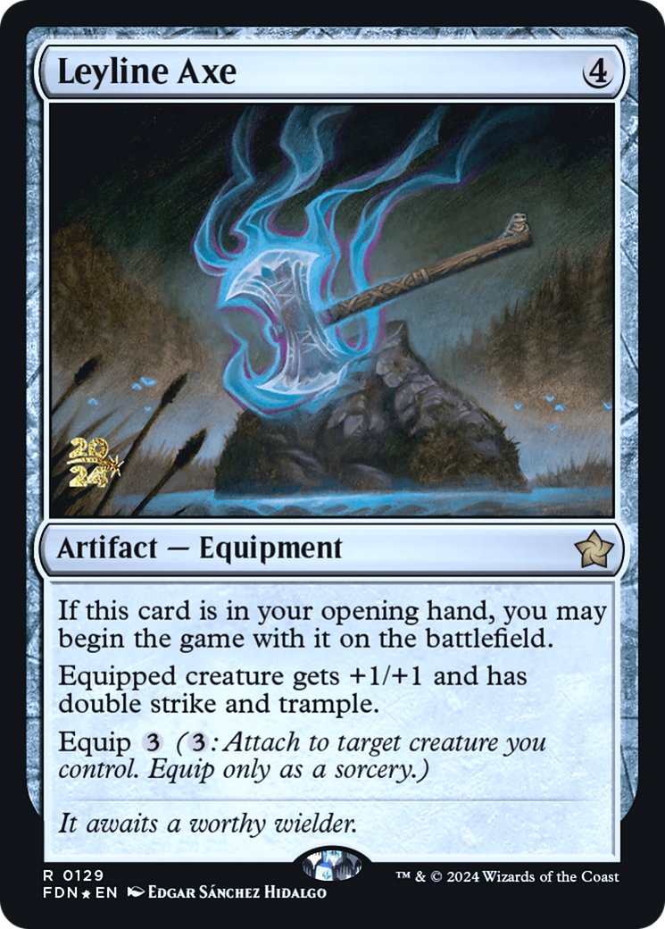 Leyline Axe (-129) - Prerelease Cards