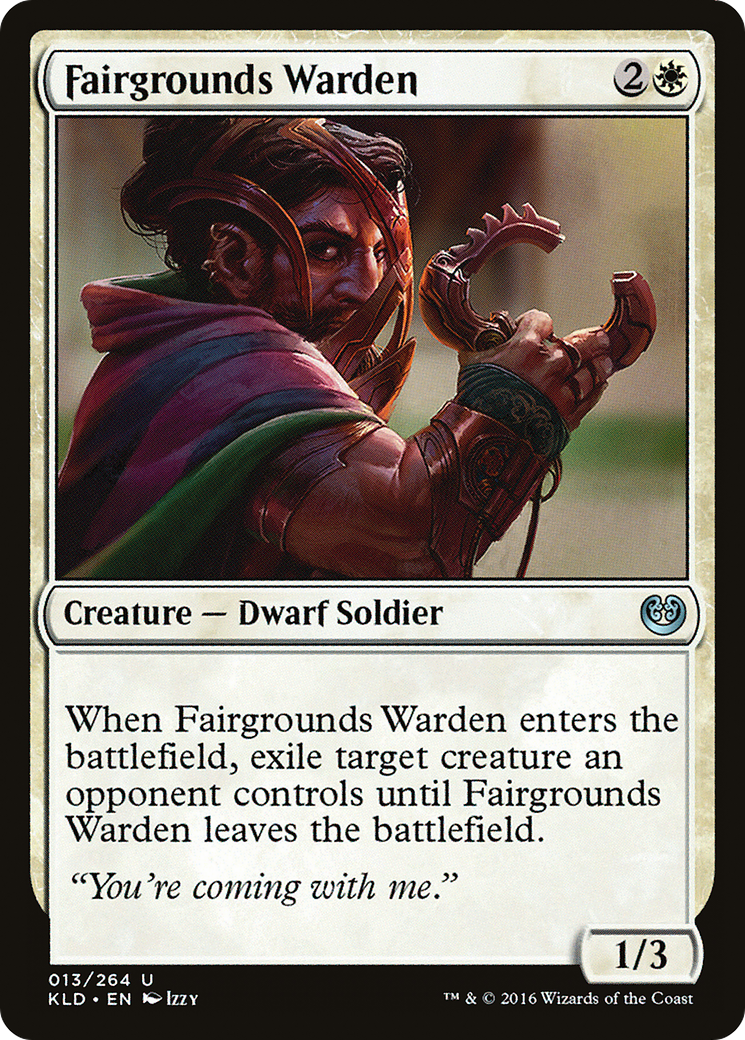 Fairgrounds Warden [Kaladesh] Foil